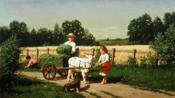 The Goat Cart, 1882