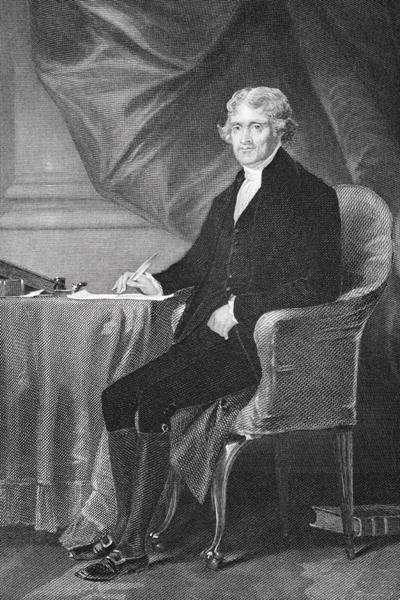 Portrait of Thomas Jefferson (1743-1826)