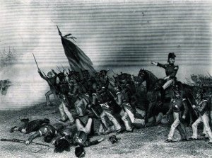 The Battle of Chippewa, General Scott Ordering the Charge of McNeil's Battalion, 5th July 1814