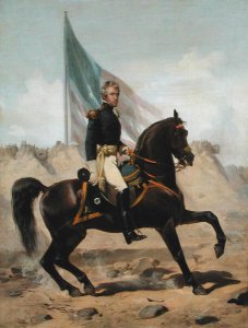 General Andrew Jackson at the Battle of New Orleans