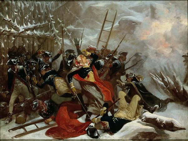 Death of General Richard Montgomery on 31st December 1775, 1865