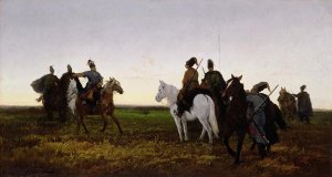 Cossacks on Horseback, 1874