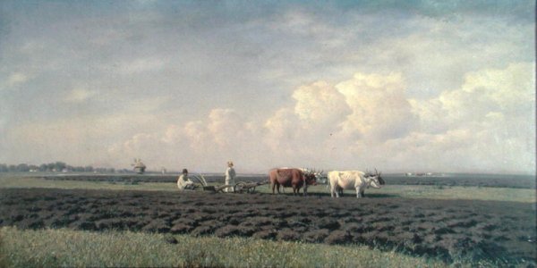 Ploughmen in the Ukraine, 1879