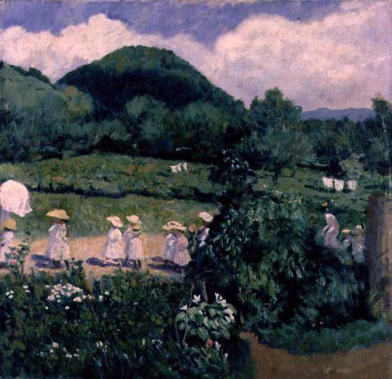 Picnic in May, Summer Day, 1906