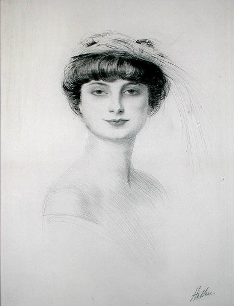 Portrait of Anna de Noailles (1876-1933)