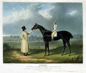 'Barefoot', the Winner of the Great St. Leger at Doncaster, 1823