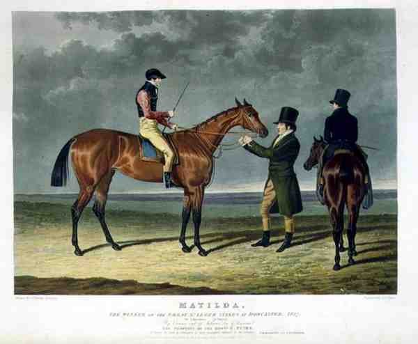 'Matilda', the Winner of the Great St. Leger Stakes at Doncaster, 1827