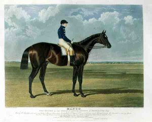 'Don John', the Winner of the Great St. Leger Stakes at Doncaster, 1838