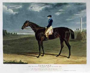 'Cadland', the Winner of the Derby Stakes at Epsom, 1828