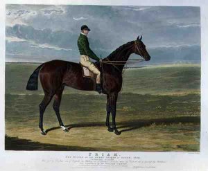 'Priam', the Winner of the Derby Stakes at Epsom, 1830