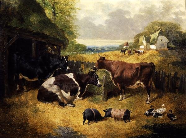 Farmyard Scene, 1853