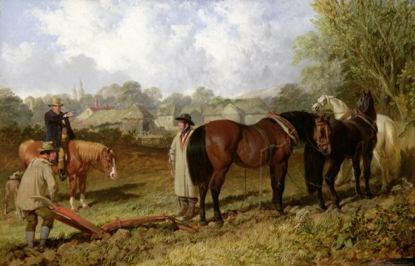 Morning: Preparing to Plough, 1848