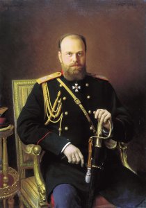 Portrait of Emperor Alexander III (1845-94) 1886