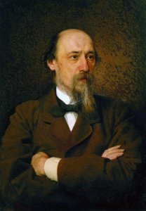 Portrait of Nikolay Alekseyevich Nekrasov, 1877