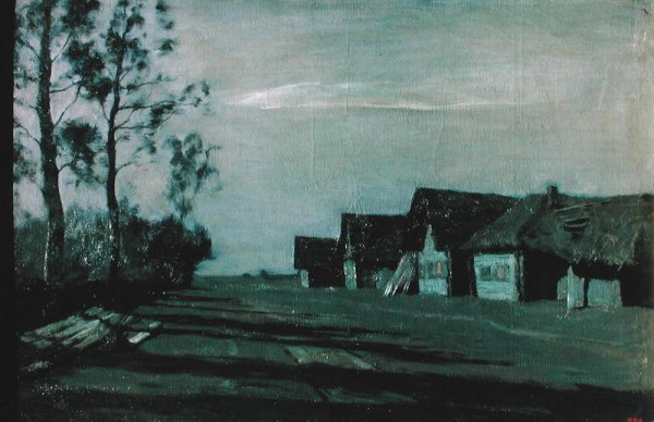 Village by Moonlight, 1897