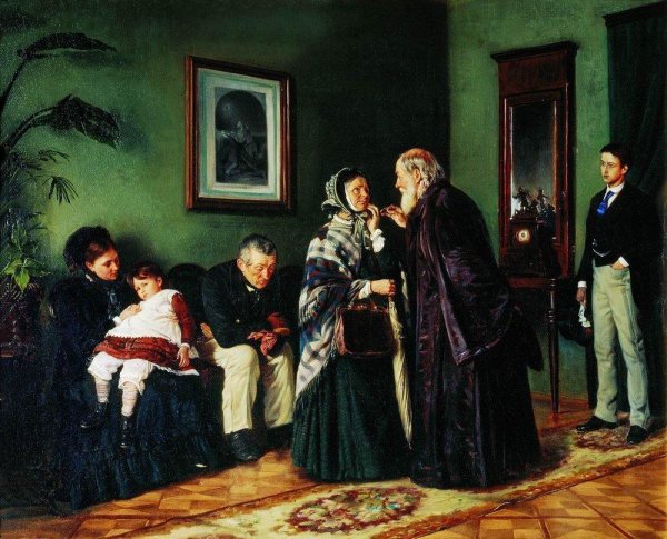 The Doctor's Waiting Room, 1870