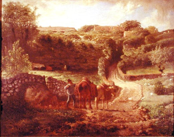 The Cousin Hamlet at Greville, c.1865-73