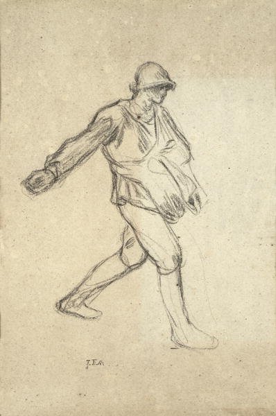 Study for 'The Sower'