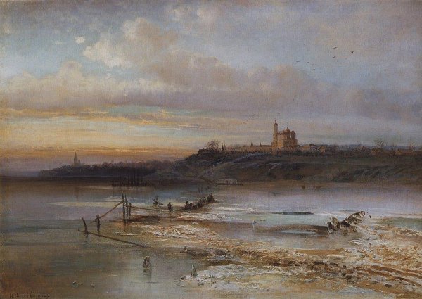 The Thaw, Yaroslavl, 1874