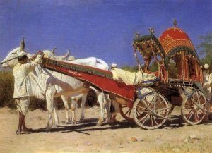 Vehicle of a Rich Man in Delhi, 1874-76