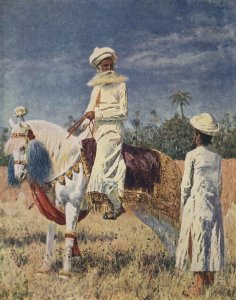 A Horseman in Jaipur, 1881