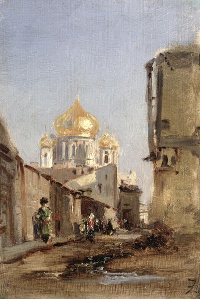 Study of Tobolsk, 1842