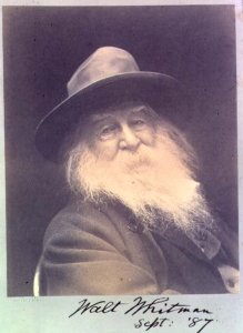 The Laughing Philosopher a portrait of Walt Whitman (1819-91) September 1887