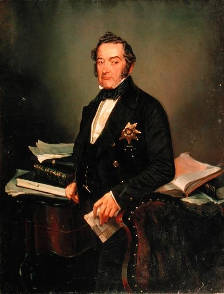 Portrait of Senator Ivan Tolstoy (1792-1854)