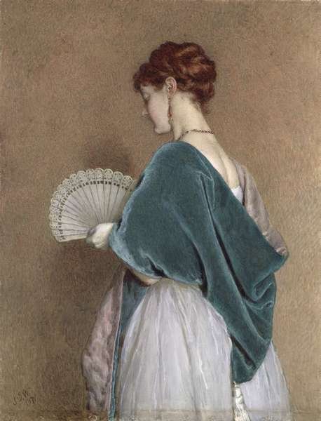 Woman with a Fan, 1871