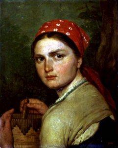 Girl with a Birch-Bark Jar, c.1824