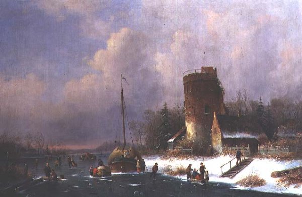 Dutch Winter Scene