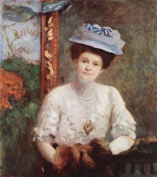 Portrait of Mrs. Vilmos Grunwald 1908