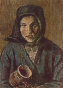 Peasant Girl with Jug c. 1927