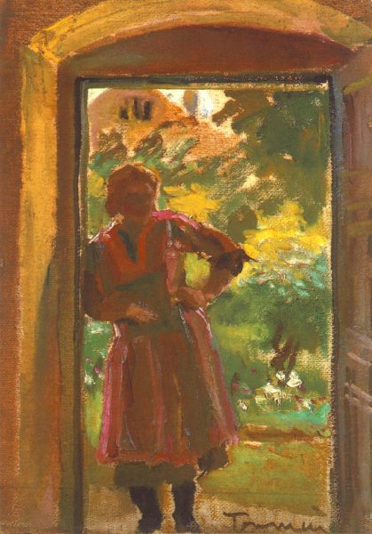 Woman Standing in a Door 1933-34