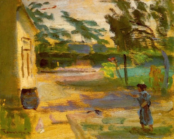 Courtyard in Sunshine 1928