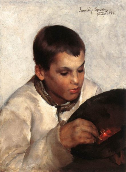 Boy with Cherries 1894