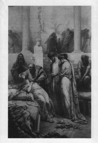 Illustration to Imre Madachs The Tragedy of Man- In Rome Scene 6 1887 2