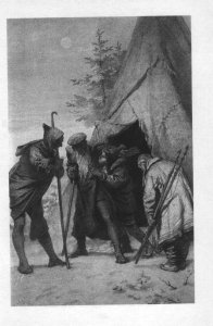 Illustration to Imre Madachs The Tragedy of Man- Eskimo Scene Scene 14 1887