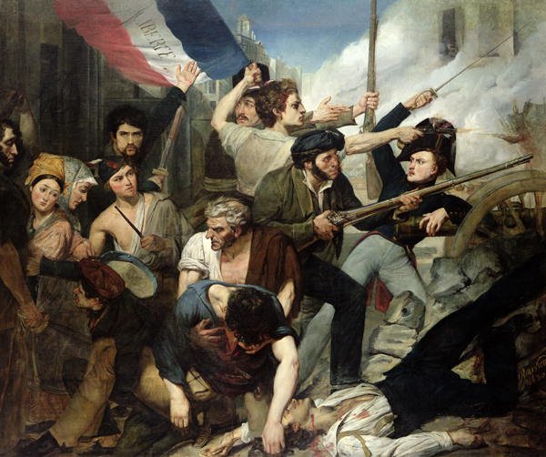 Scene of the 1830 Revolution