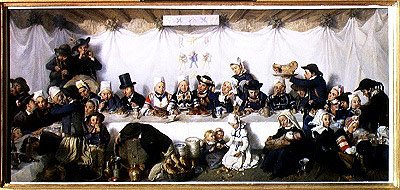 The Wedding Feast of Corentin Le Guerveur and Anne-Marie Kerinvel, 1880