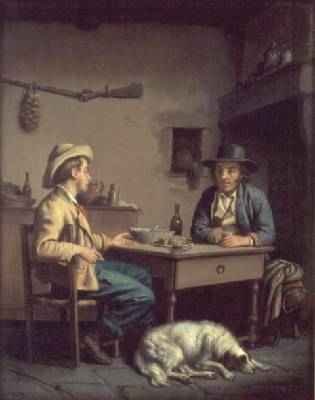 Interior of a Peasants Cottage 1903