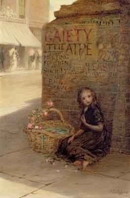 The Flower Girl 1872