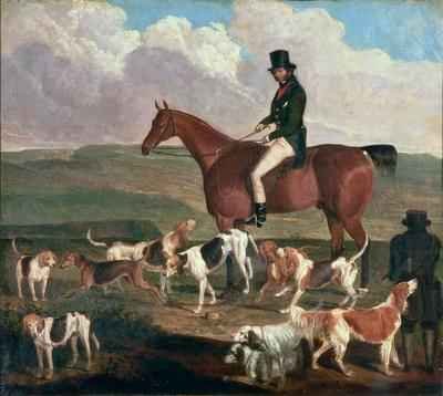 Tom Llewelyn Brewer on his Horse The Doctor 1845