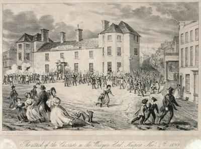 Chartists Attack on the Westgate Hotel Newport November 4th 1840 1893