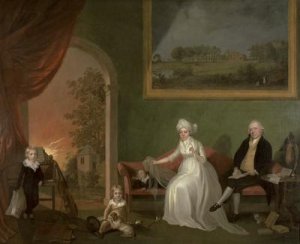 Portrait of Robert Mynors 1739-1806 and his Family 1797