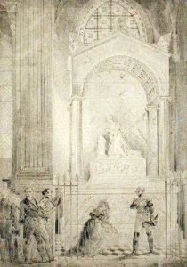 Funerary Monument of Empress Josephine 1763-1814 in the Church of St Peter and St Paul Rueil-Malmaison