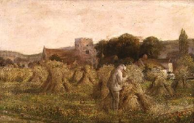 Tending the stooks