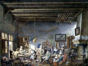 A Dutch Tavern Interior