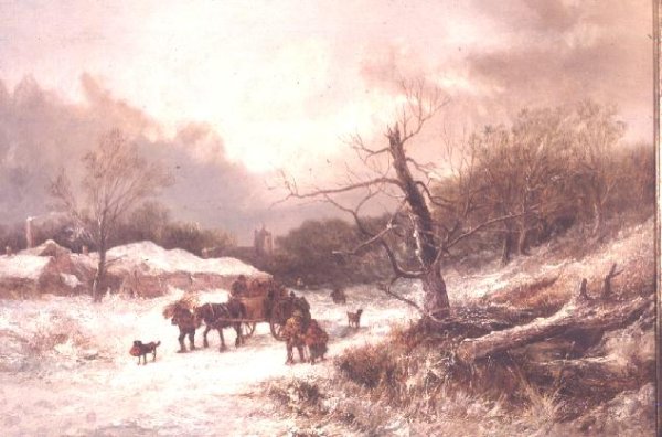 Winter on the borders of Sherwood Forest