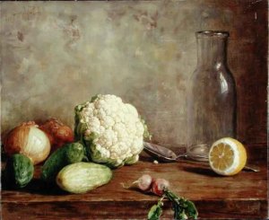 Still Life with Cauliflower 2